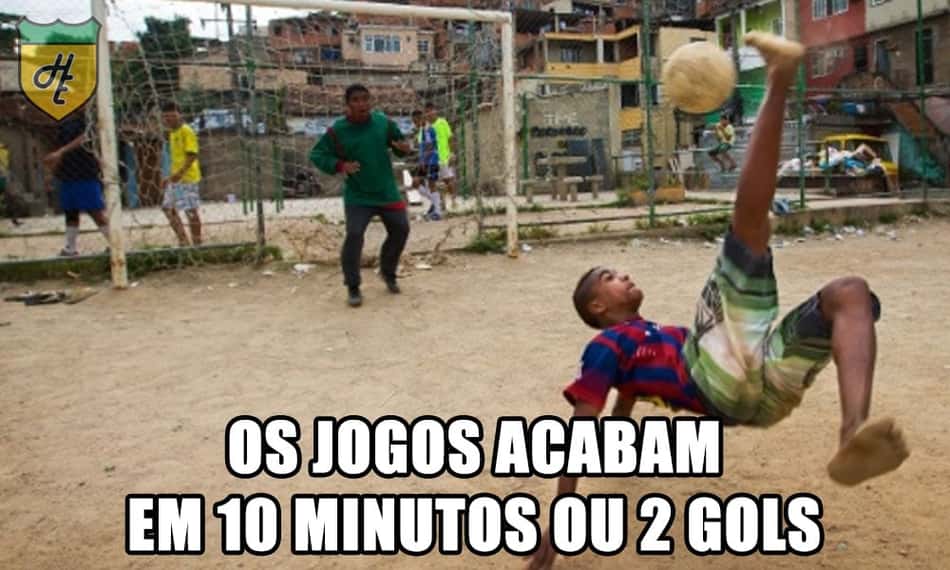 15 regras que só quem jogou futebol de rua vai entender
