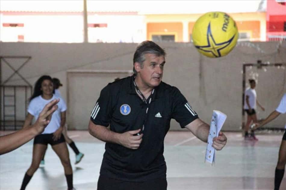 O espanhol Jorge Dueñas, novo técnico da Seleção Brasileira feminina de handebol