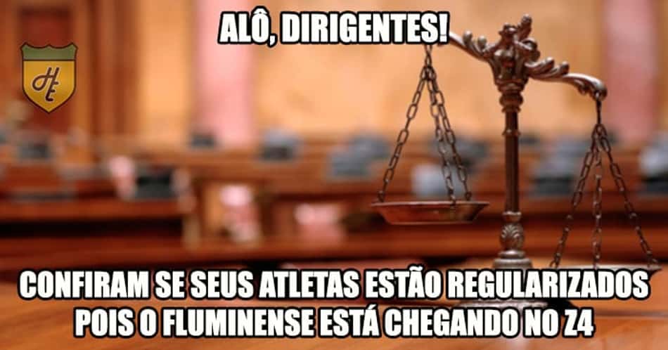Próximo do Z4, Fluminense sofre com piadas envolvendo 'tapetão'