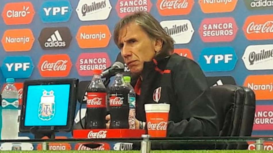 Ricardo Gareca exalta maturidade peruana na La Bombonera