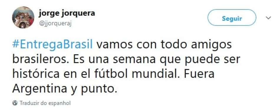 Campanha #EntregaBrasil faz sucesso no Chile