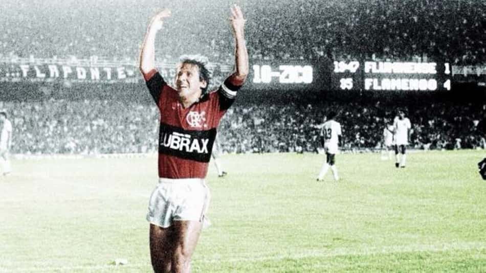 A estreia do Flamengo no Carioca de 1986 foi uma festa de gala de Zico. Alheio aos gritos de "bichado" vindos da torcida tricolor, o camisa 10 marcou três gols e comandou um sonoro 4 a 1 sobre o Fluminense. Bebeto completou a goleada, e Leomir fez para o Flu. 