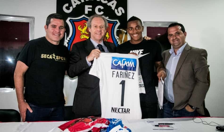 Acordo entre Fariñez e Millonarios é oficializado