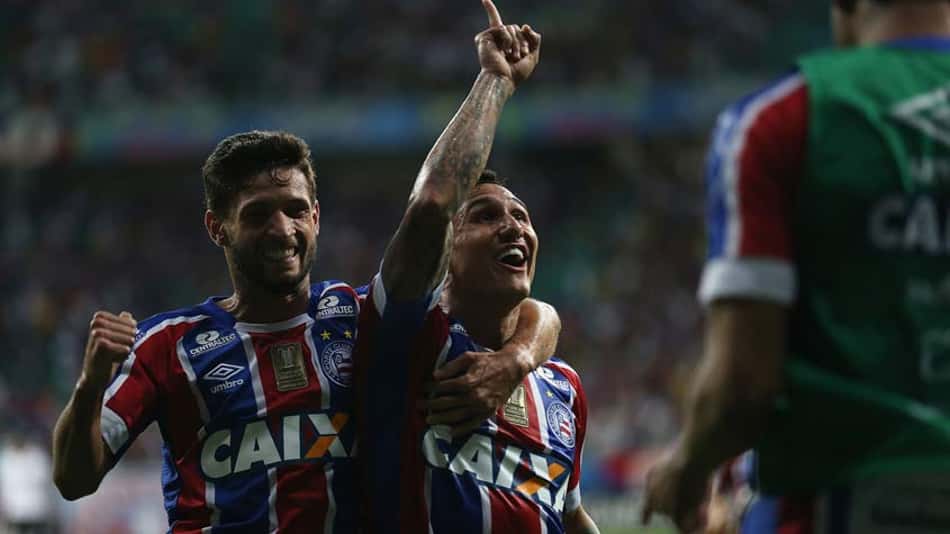 Jogadores do Bahia exaltam triunfo em cima do líder Corinthians