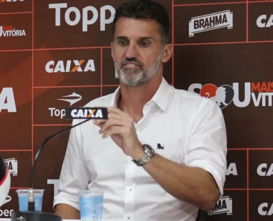 "O Vitória fez um grande jogo", afirma Vagner Mancini