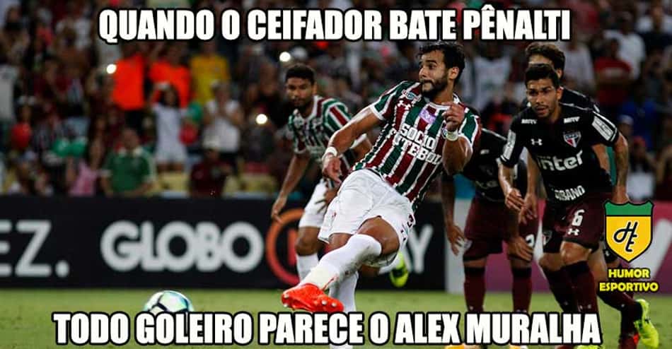 Mito dos pênaltis, Henrique Dourado vira sensação na web