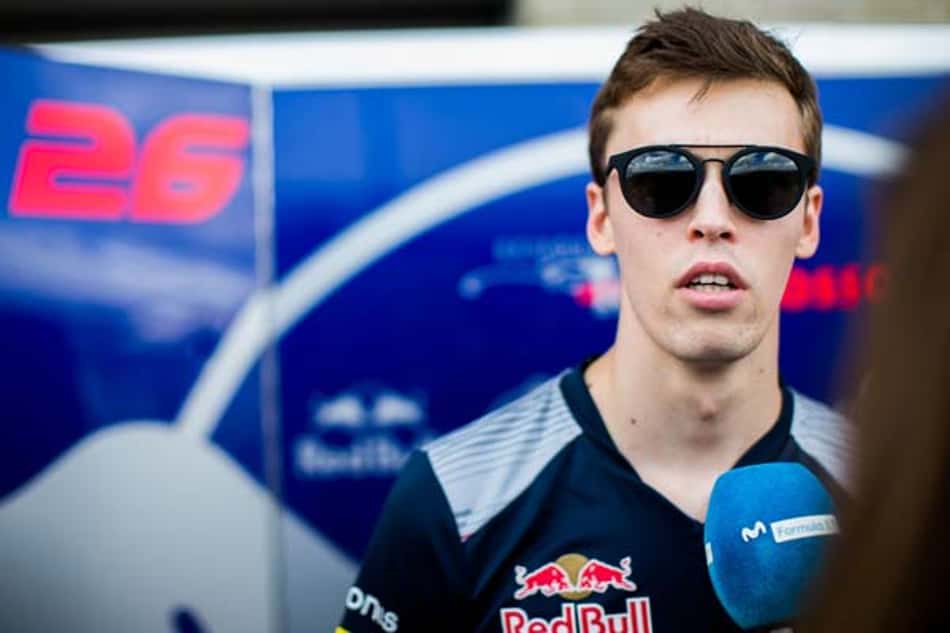 Após demissão em 2017, Danill Kvyat surge como candido à vaga na Toro Rosso
