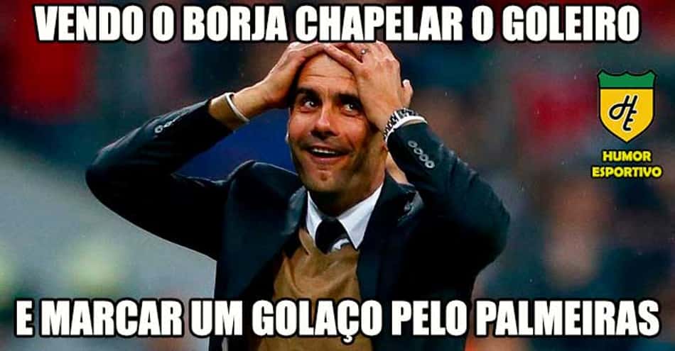 É um sonho? Borja marca contra a Ponte e memes bombam na web