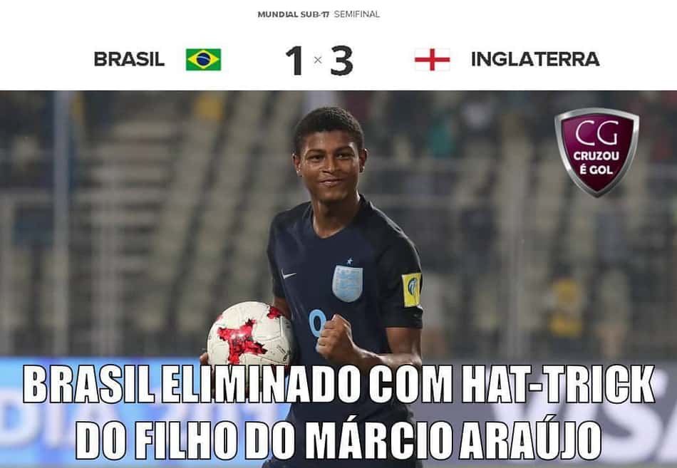 'Filho' do Márcio Araújo elimina o Brasil e gera piadas na web