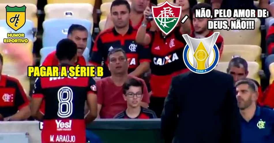 Torcedor do Fla desesperado com entrada de Márcio Araújo vira meme