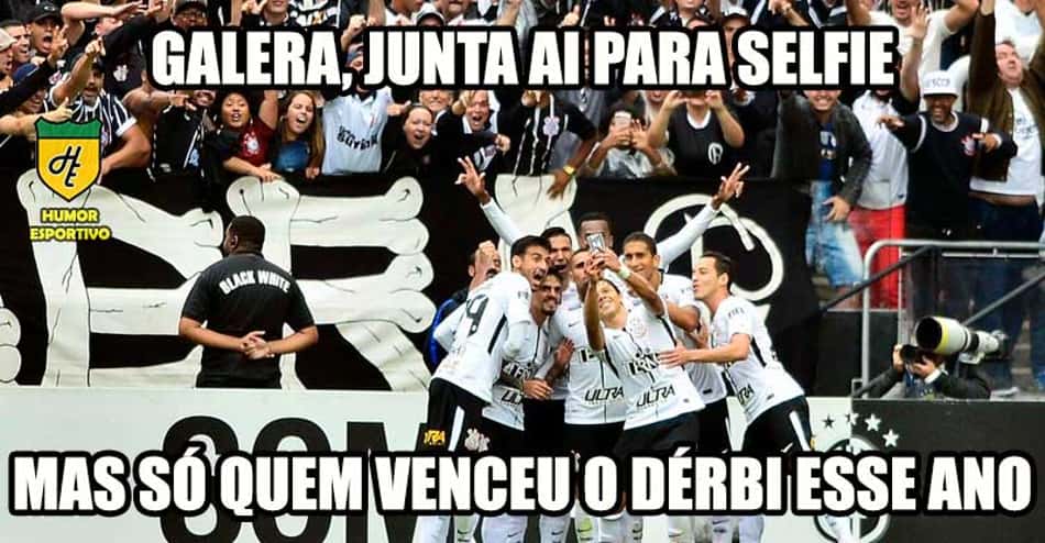 Corintianos tiram sarro do Palmeiras após Dérbi; veja memes