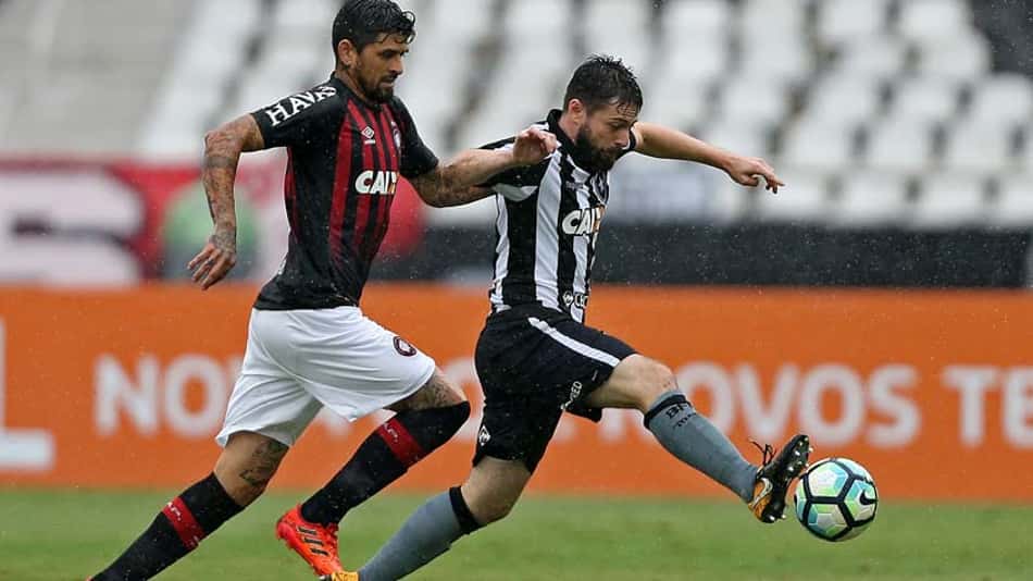 Último jogo: Botafogo 0 x 1 Atlético-PR - 11/11/2017