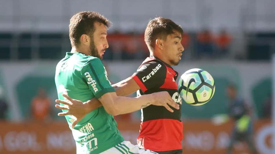 Palmeiras e Flamengo na Liberta como azarões nas casas de apostas