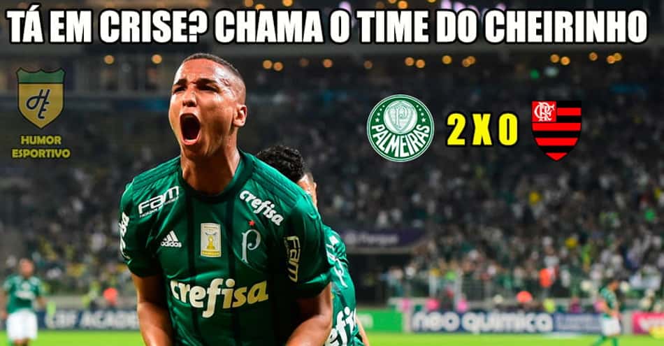 Os melhores memes da vitória do Palmeiras sobre o Flamengo