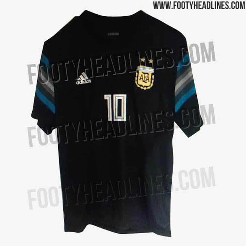 Site revela imagem da nova camisa 2 da seleção argentina; saiba detalhes