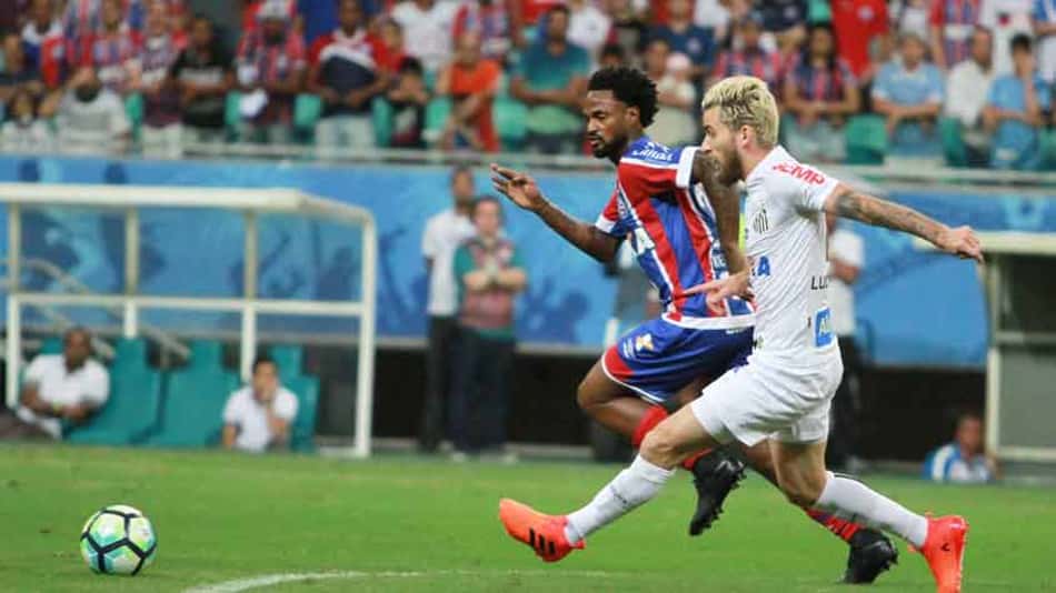 De virada, Bahia impõe terceira derrota seguida ao Santos no BR