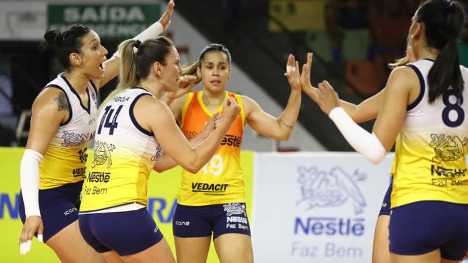 Vôlei Nestlé jogará em casa