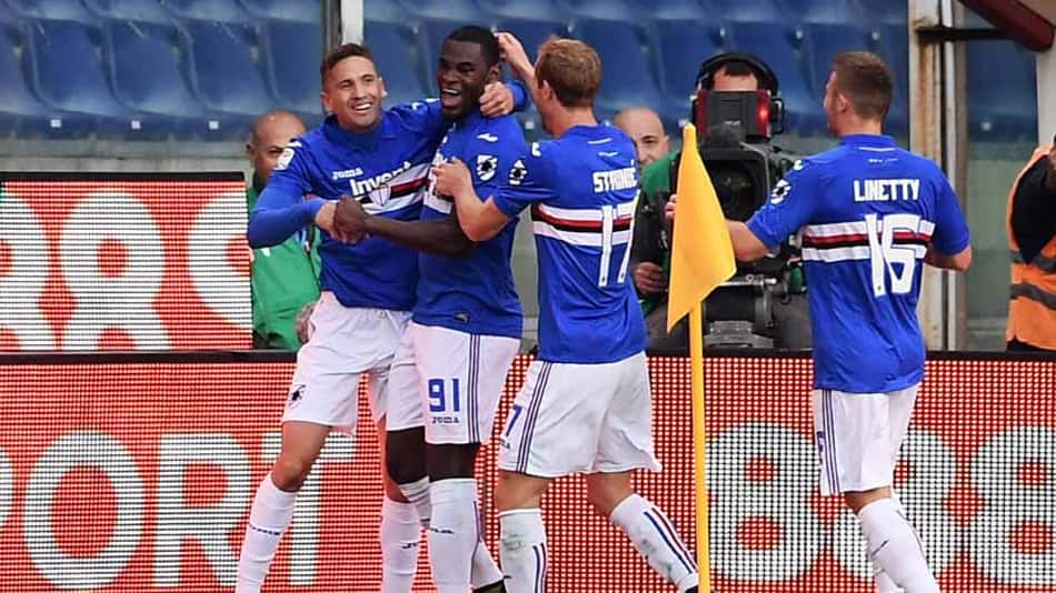 Em casa, Sampdoria domina o segundo tempo e vence a Juventus