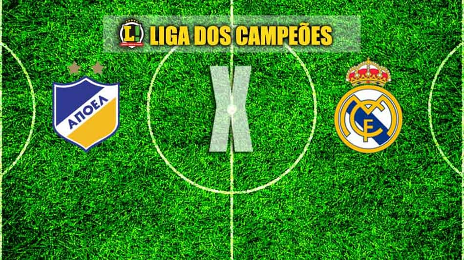 Precisando de uma vitória para se classificar, Real encara o Apoel