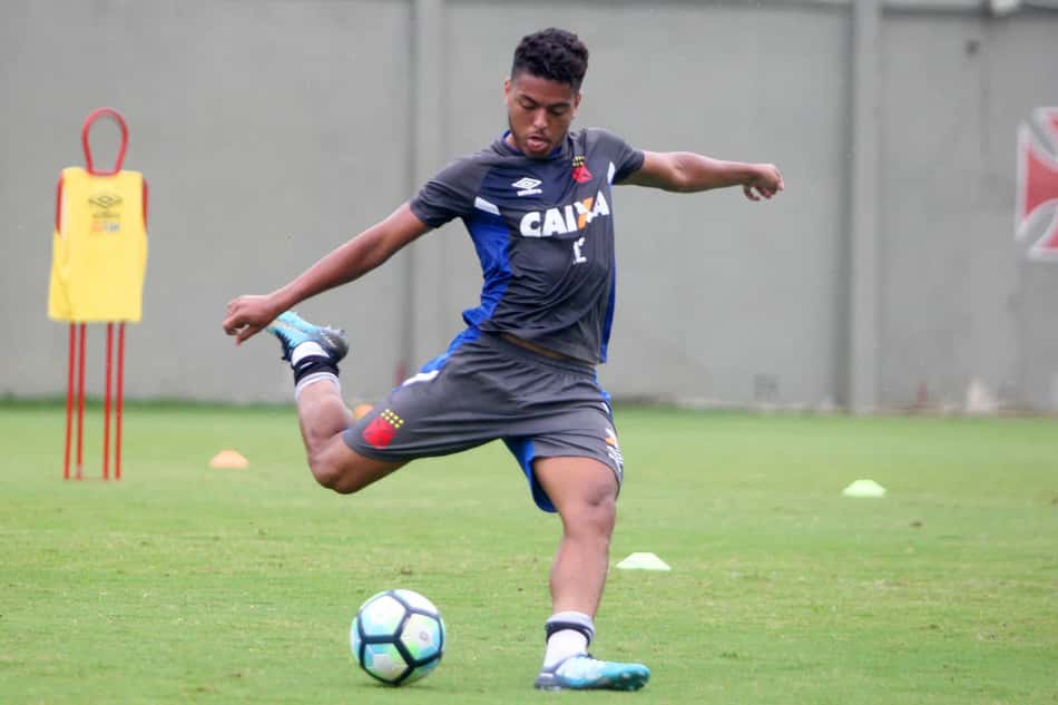 Evander treino do Vasco