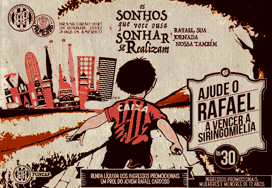 Atlético-PR faz promoção solidária com ingresso a R$ 30 para último jogo na Série A