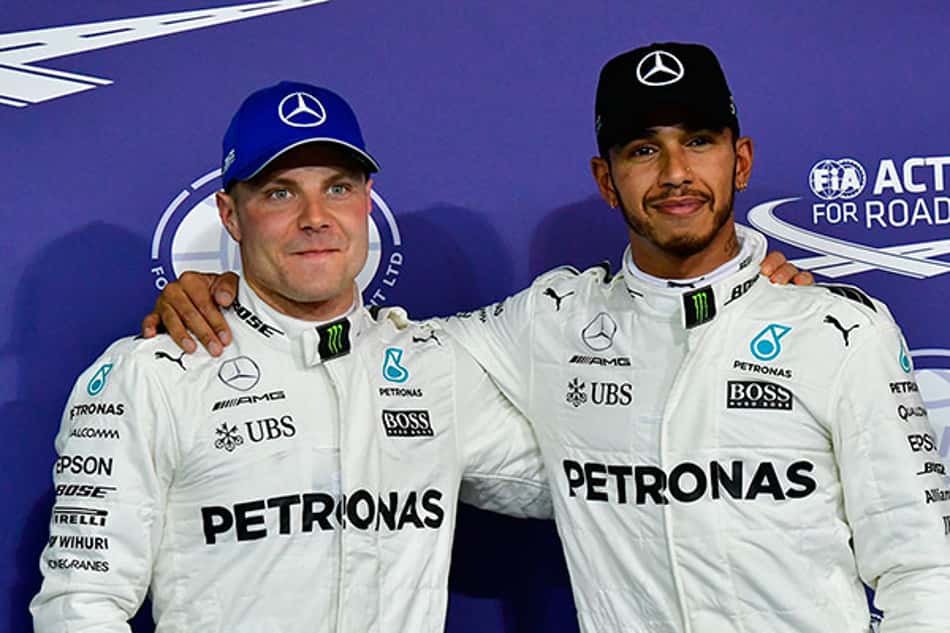 Hamilton considera Bottas o melhor parceiro que já teve