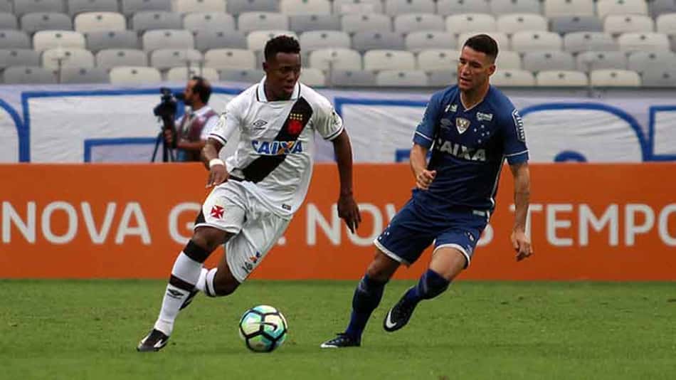 Para apostadores, Vasco é azarão diante do Cruzeiro na Libertadores
