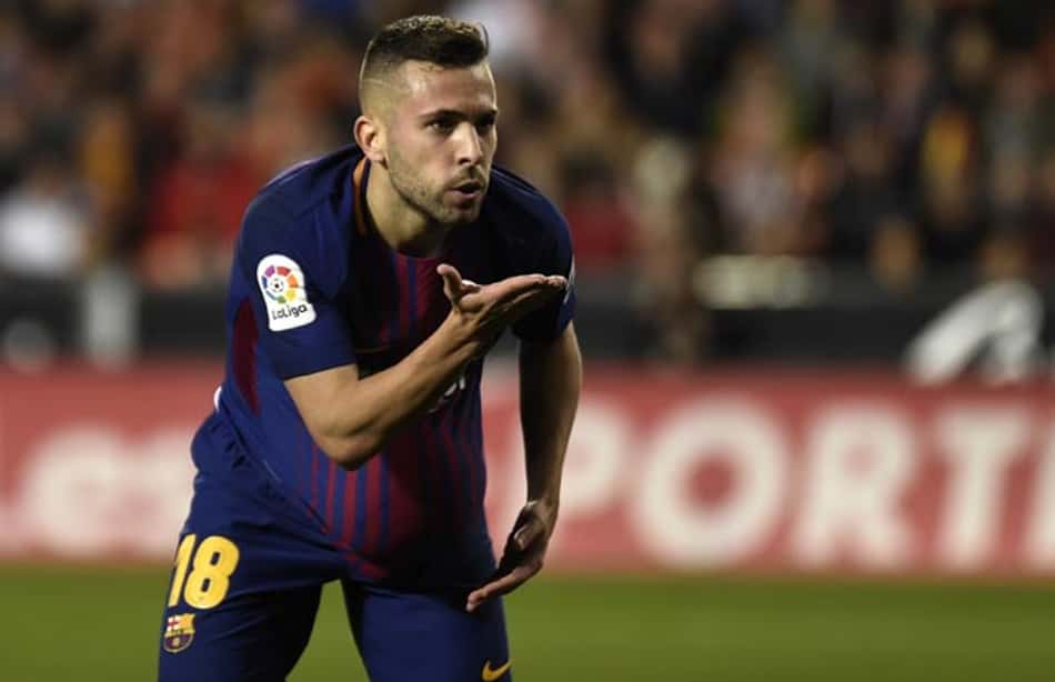 Manchester United e Chelsea interessados em contratar Jordi Alba