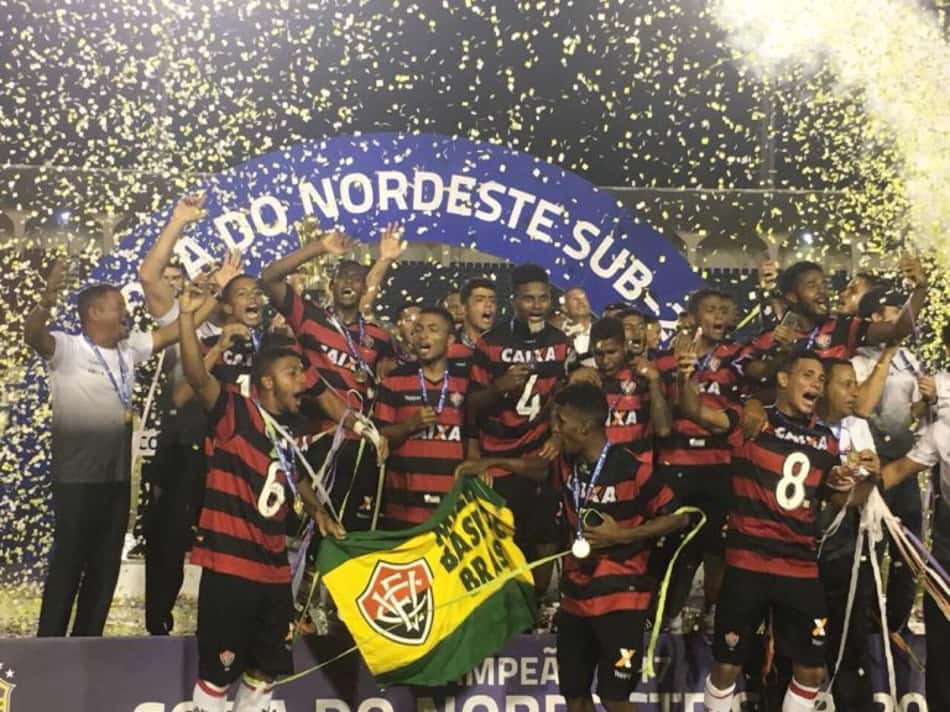 Vitória bate Bahia e conquista o tetra da Copa do Nordeste sub-20