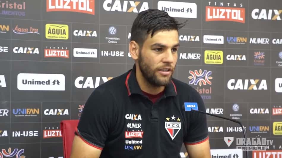 William Alves desfalca Atlético-GO na partida contra o Anápolis