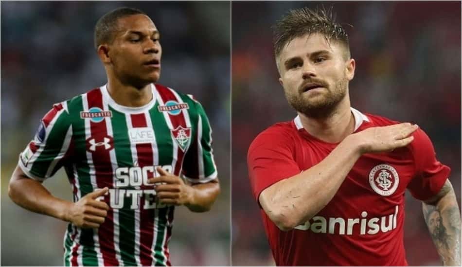 Fluminense e Internacional estão perto de trocar atacantes em 2018