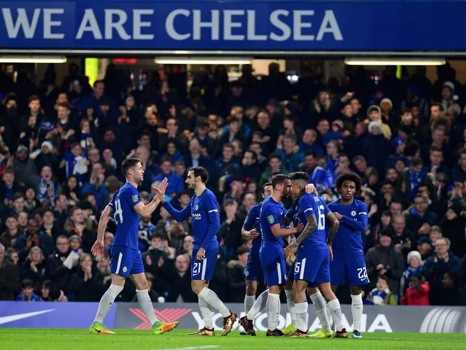 Morata salva Chelsea de susto no fim e Blues avançam na Copa da Liga