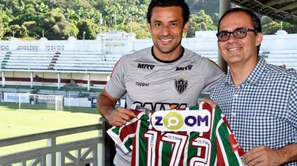 Após proposta do Fla, Abad inicia conversas com Fred: 'É um gigante'
