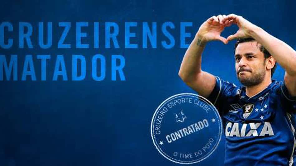 Destino definido! Cruzeiro anuncia retorno de Fred após mais de 12 anos