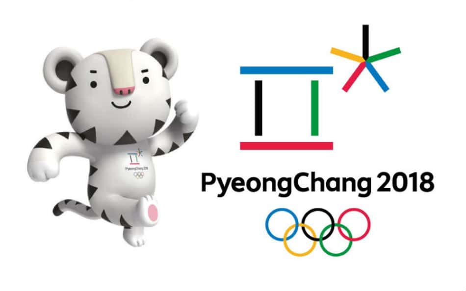 Poster e mascote de PyeongChang-2018