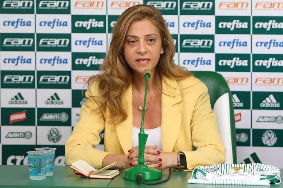 Leila Pereira sobre uniforme mais limpo: 'Se diminuir qualquer patrocínio, vou ter que diminuir o valor pago'