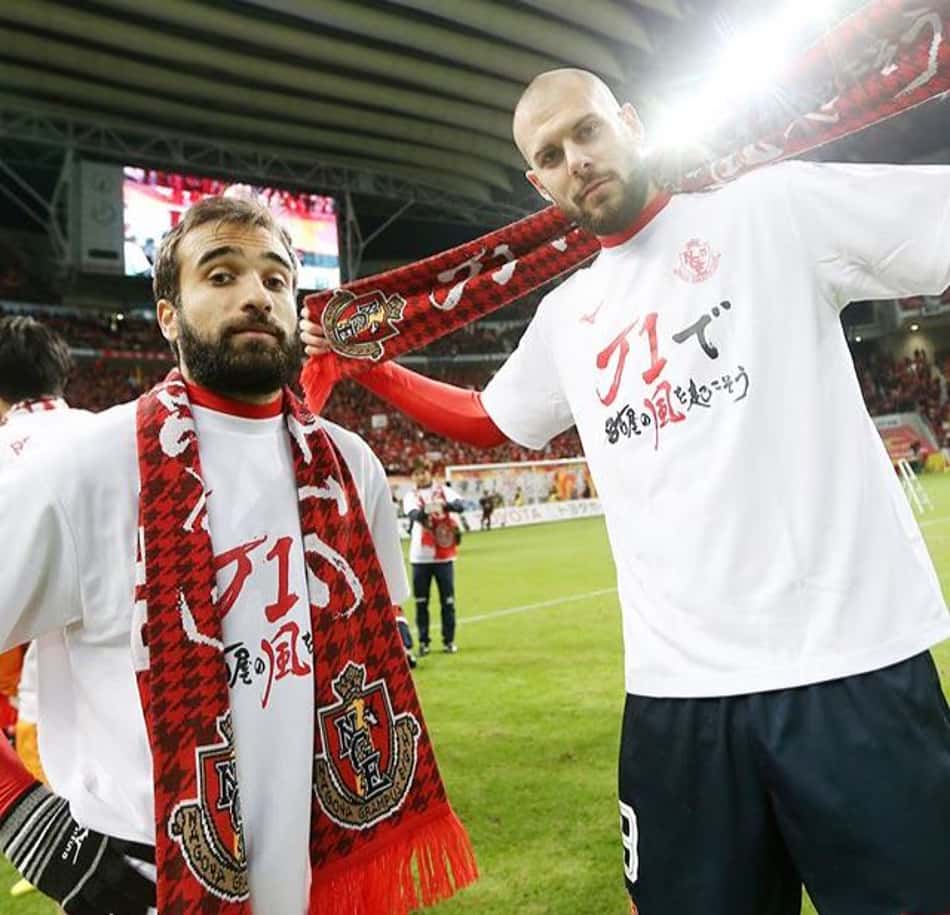 Destaque do Nagoya, Gabriel Xavier dá boas-vindas a Jô: 'Excelente'