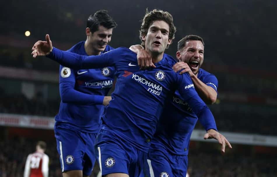 Em grande fase no Chelsea, Marcos Alonso entra na mira do Barcelona