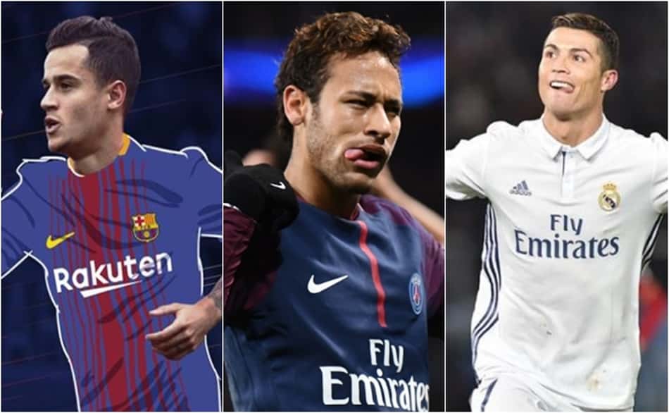 Coutinho virou o 2º: L! mostra as 25 maiores transferências do futebol