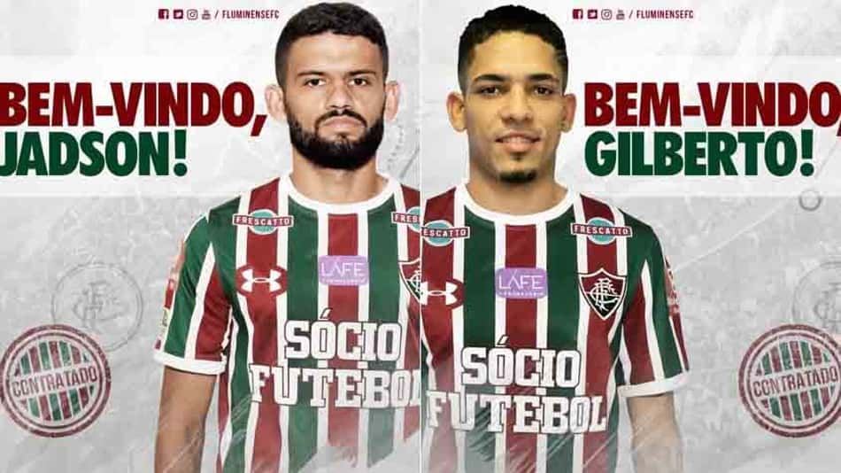 Primeiros reforços: Flu oficializa chegadas de Jádson e Gilberto