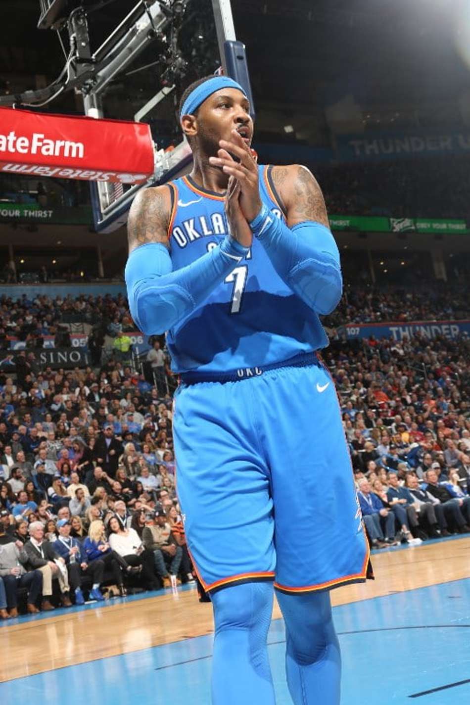 Carmelo Anthony alcança marca de 25 mil pontos anotados na NBA