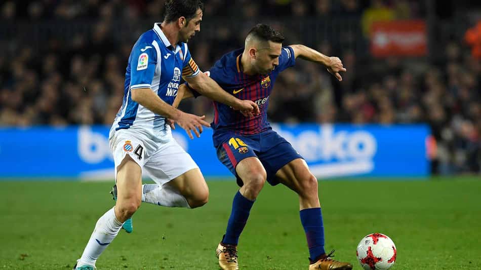Jordi Alba - Barcelona x Espanyol