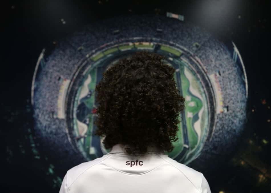São Paulo usou foto com a cabeleira do reforço para fazer o anúncio