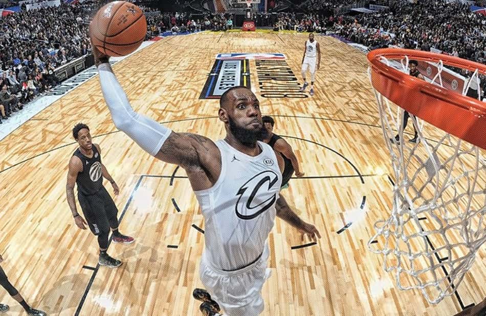 Em jogo empolgante, LeBron lidera e ganha MVP do Jogo das Estrelas