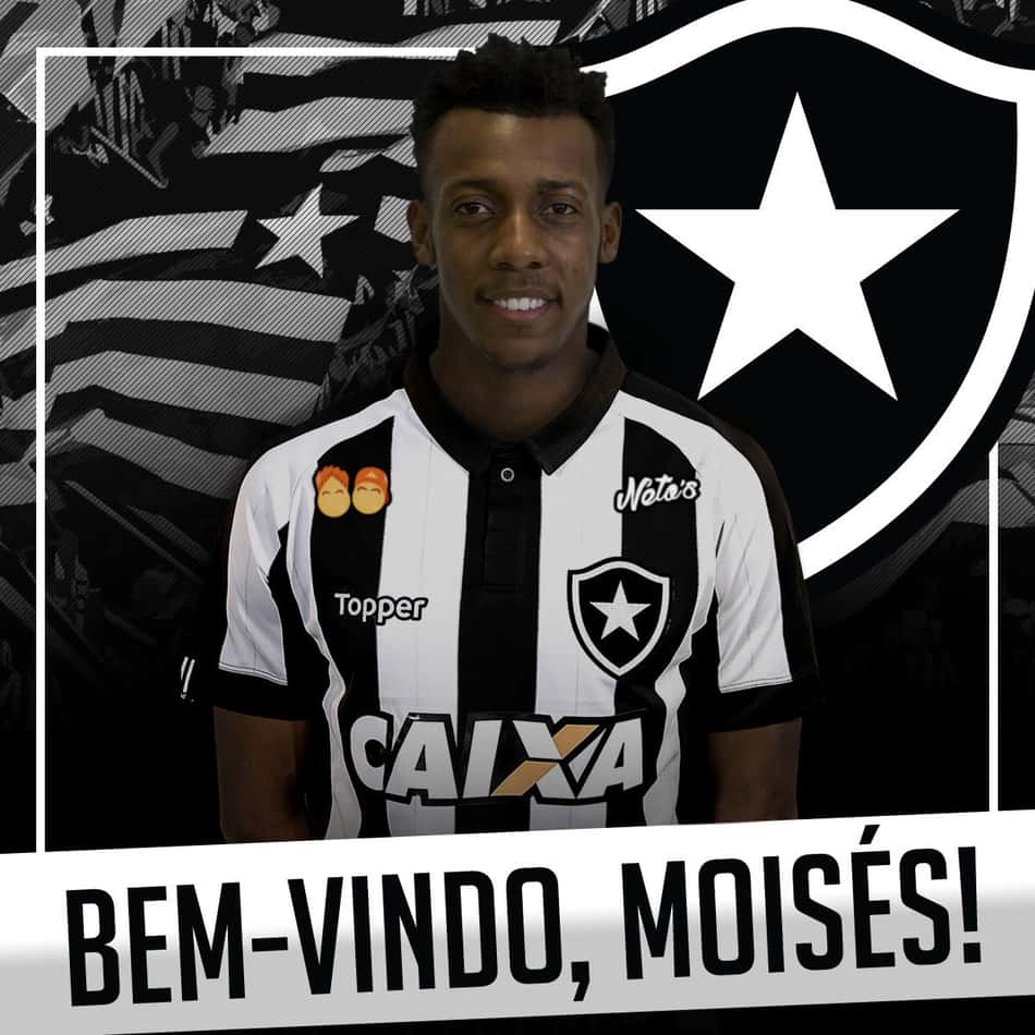Botafogo confirma a contratação do lateral-esquerdo Moisés