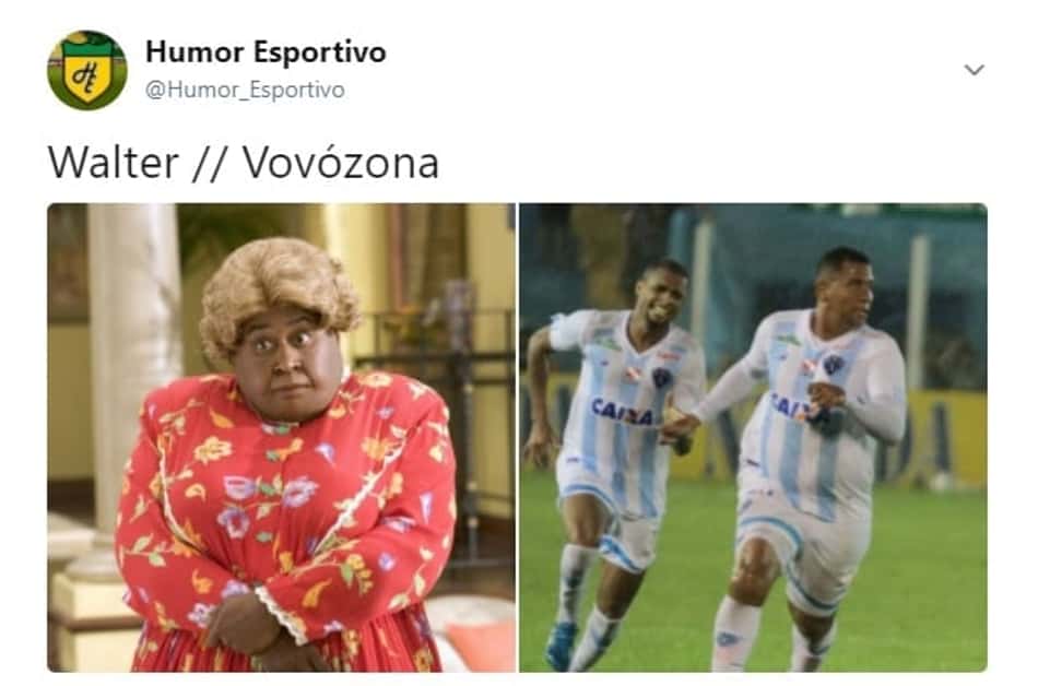 Internet não perdoa forma física de Walter em estreia pelo Papão