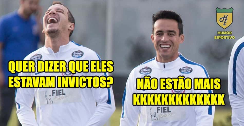 Zoeira do Dérbi! Os memes da vitória do Corinthians sobre o Palmeiras