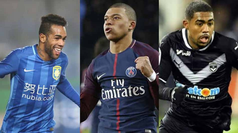 Alex Teixeira, Mbappé, Malcom… Veja o vaivém desta segunda-feira