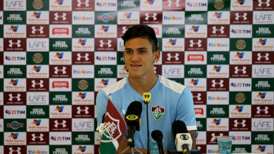 Coletiva do Pedro, do Fluminense