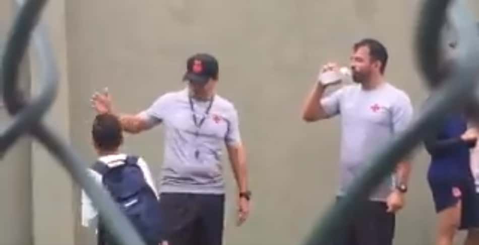 LANCE! flagra conselhos de Zé Ricardo a 'capitão-mirim-raiz'. Veja!